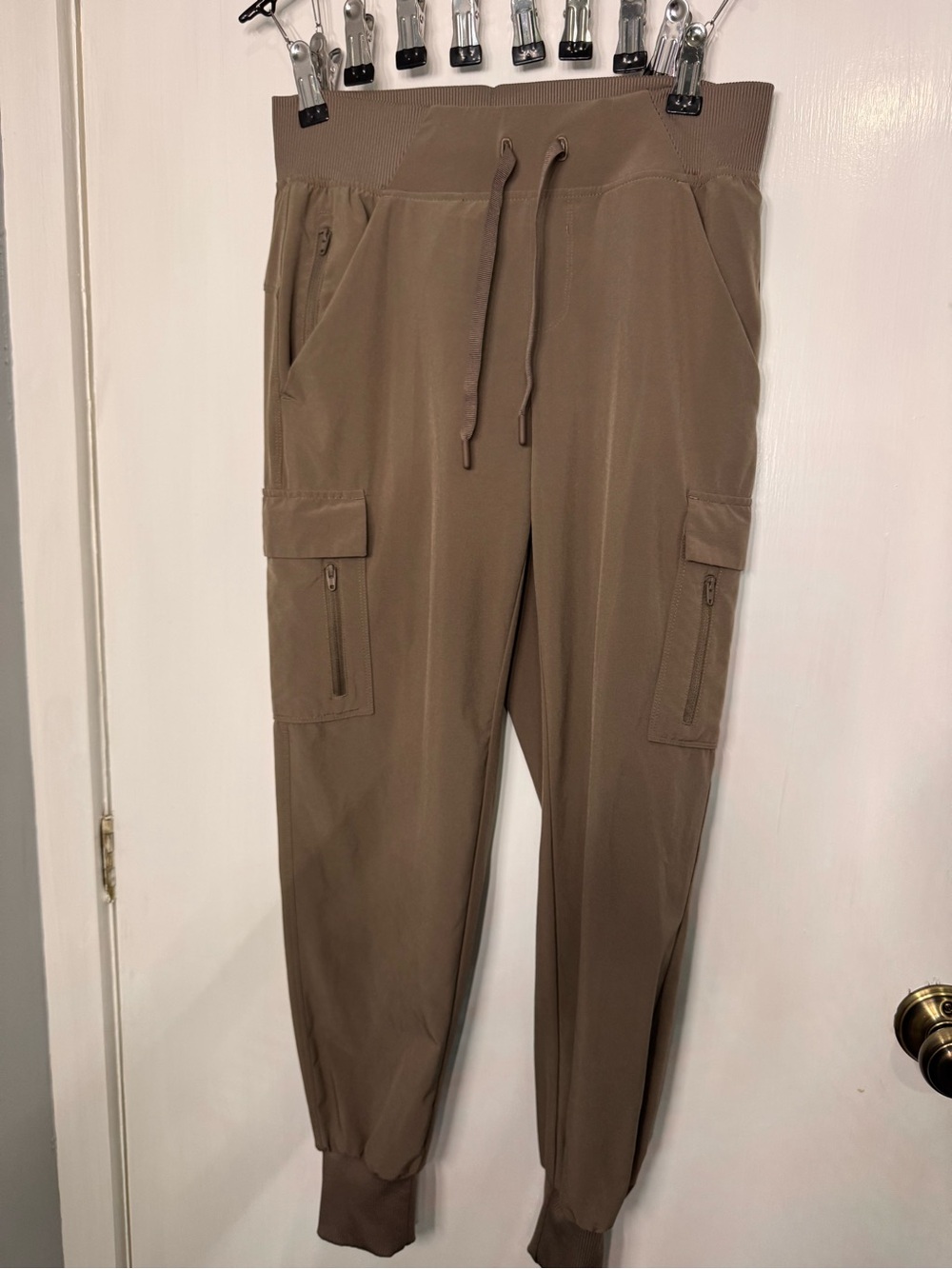 all in motion Men's Taupe Cargo Joggers